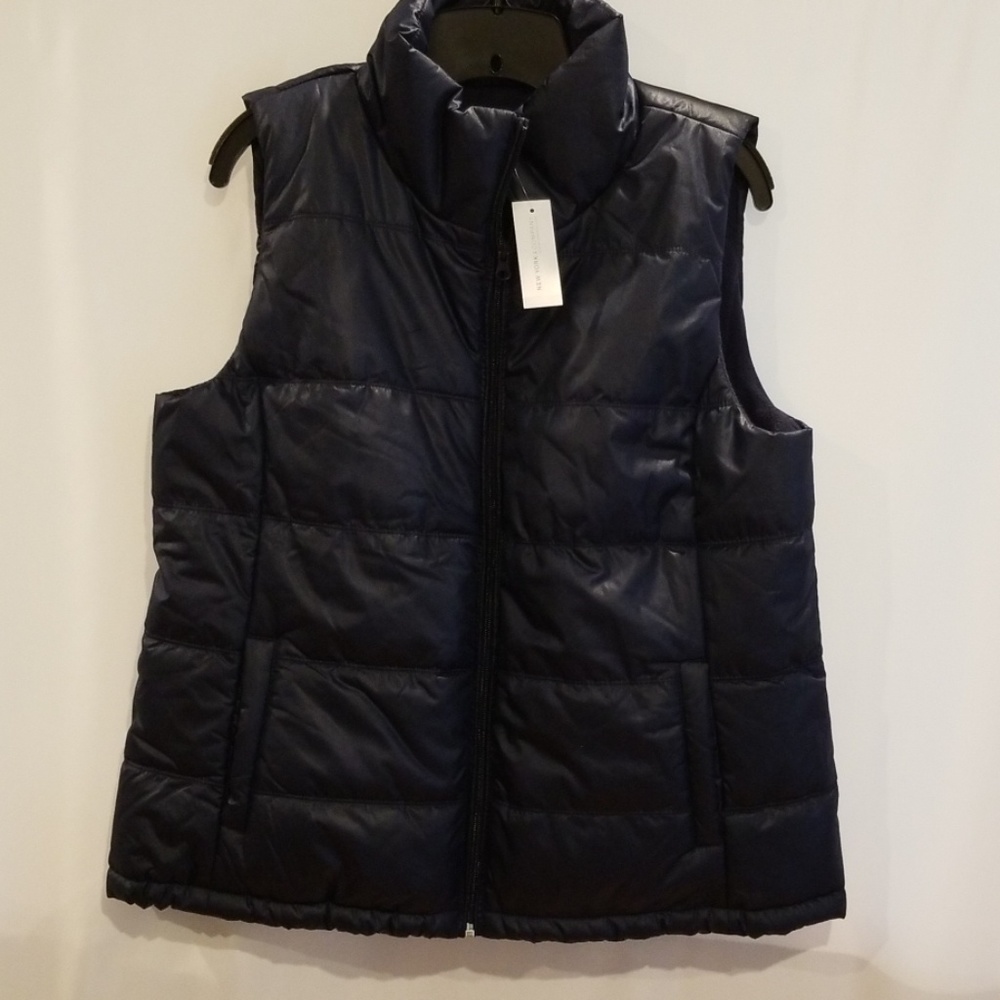 💥New York & Company Jacket Vest Size L